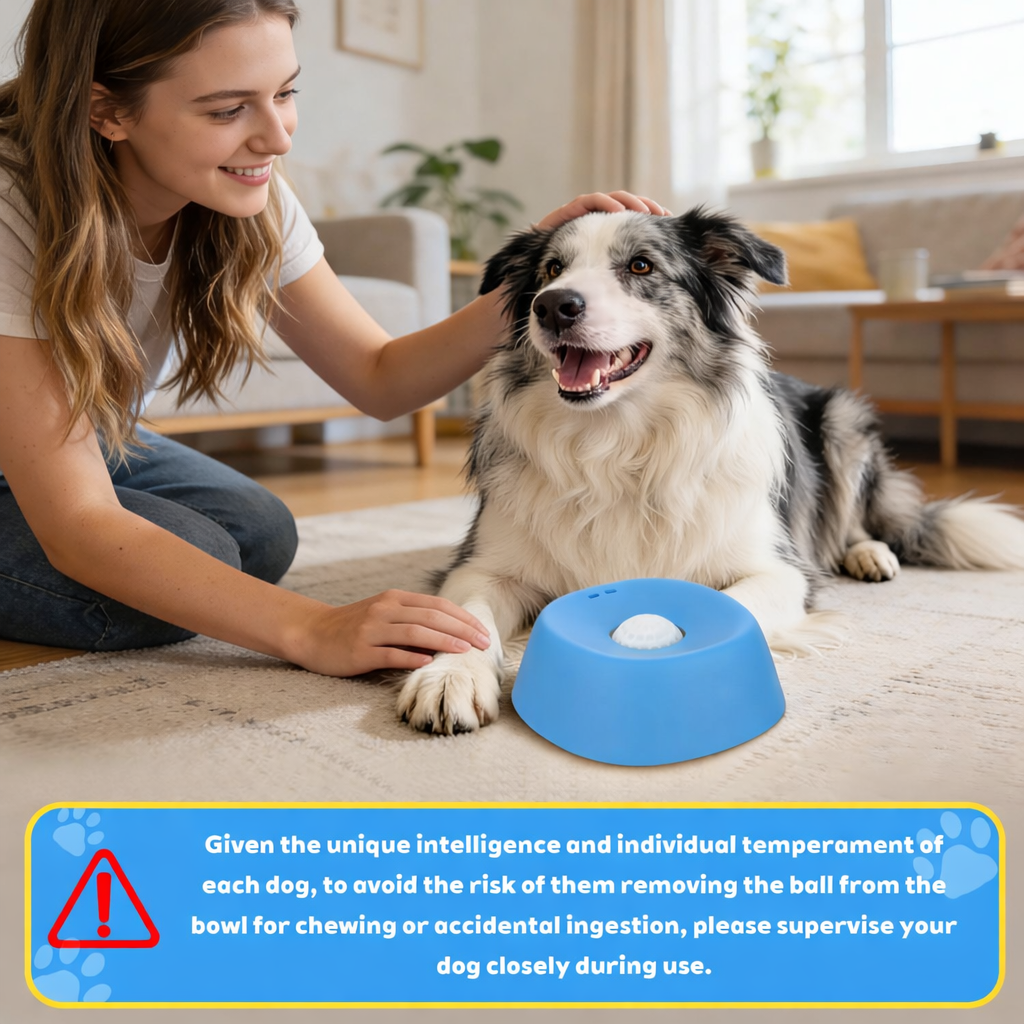 EasyPaw - Slow Feeder Dog Bowl for Liquid Treat